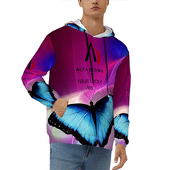 Mens Hoodie with Pockets Customized Services ALFA   7775