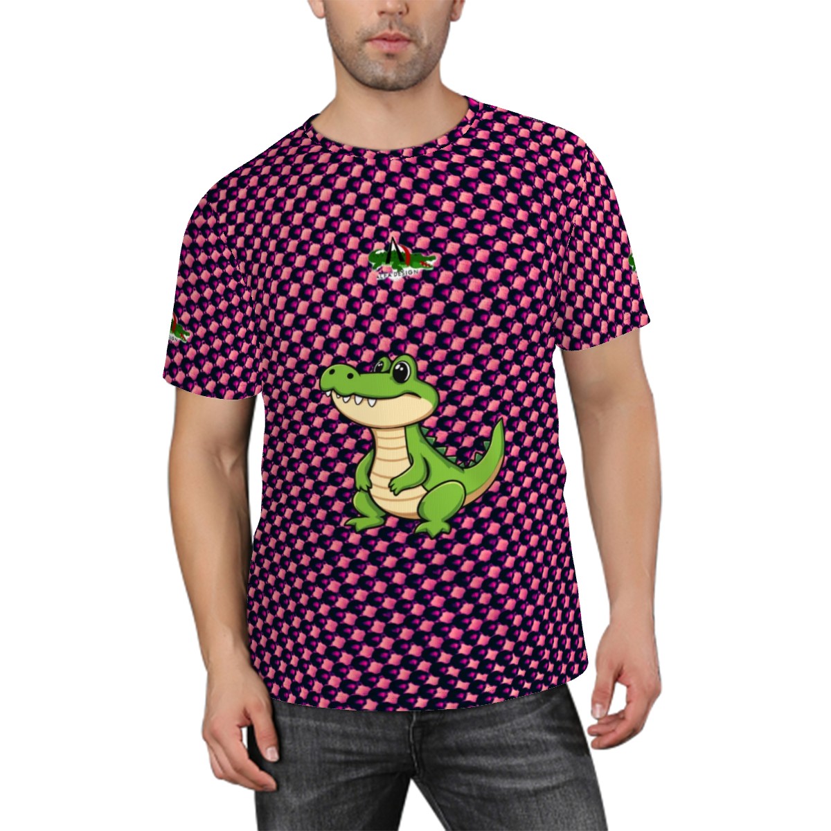 Men's ShortSleeve TShirt Customized Services ALFA   12120