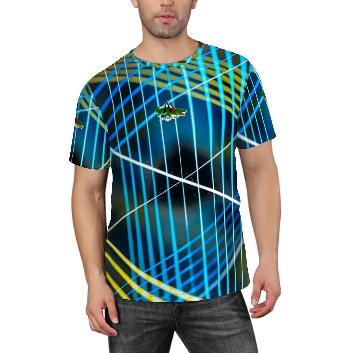 Men's ShortSleeve TShirt Customized Services ALFA   12123