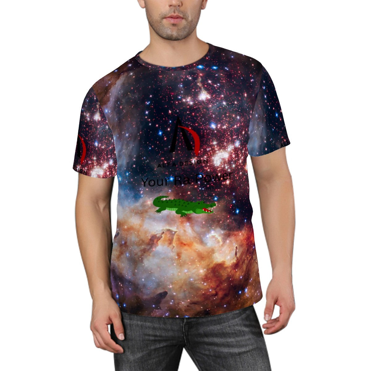 Men's ShortSleeve TShirt Customized Services ALFA   11100 ALFA   9991