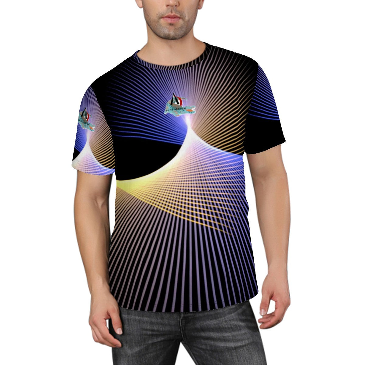 Men's ShortSleeve TShirt Customized Services ALFA   RRR16