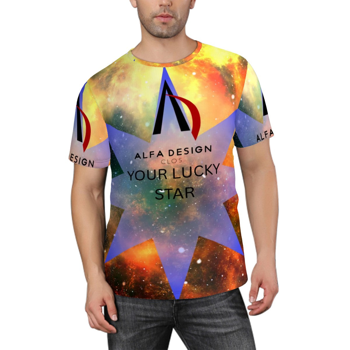 Men's ShortSleeve TShirt Customized Services ALFA   77735 ALFA   77737