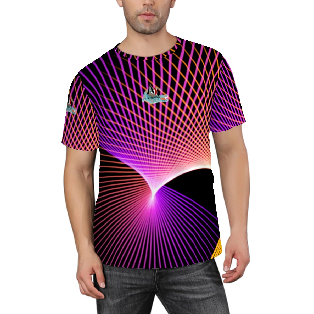 Men's ShortSleeve TShirt Customized Services ALFA   RRR16 ALFA   RRR15