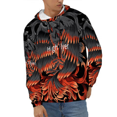 Mens Hoodie with Pockets Customized Services ALFA    555524 ALFA   RRR3 ALFA    55556